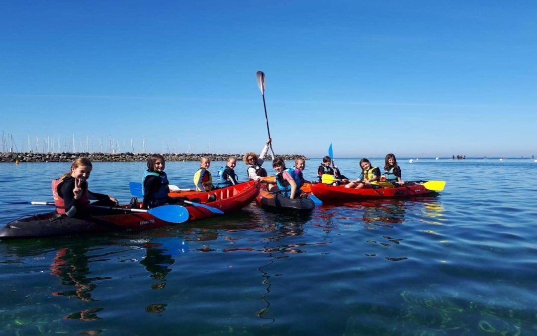 Sortie kayak … paradisiaque !