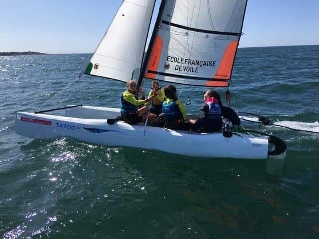 Journée à Piriac pour l’option voile